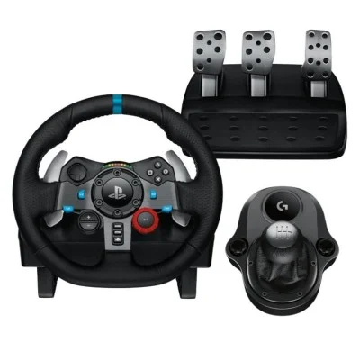 Logitech G29 Driving Force Racing Wheel & Pedals + G Driving Force Shifter - Black